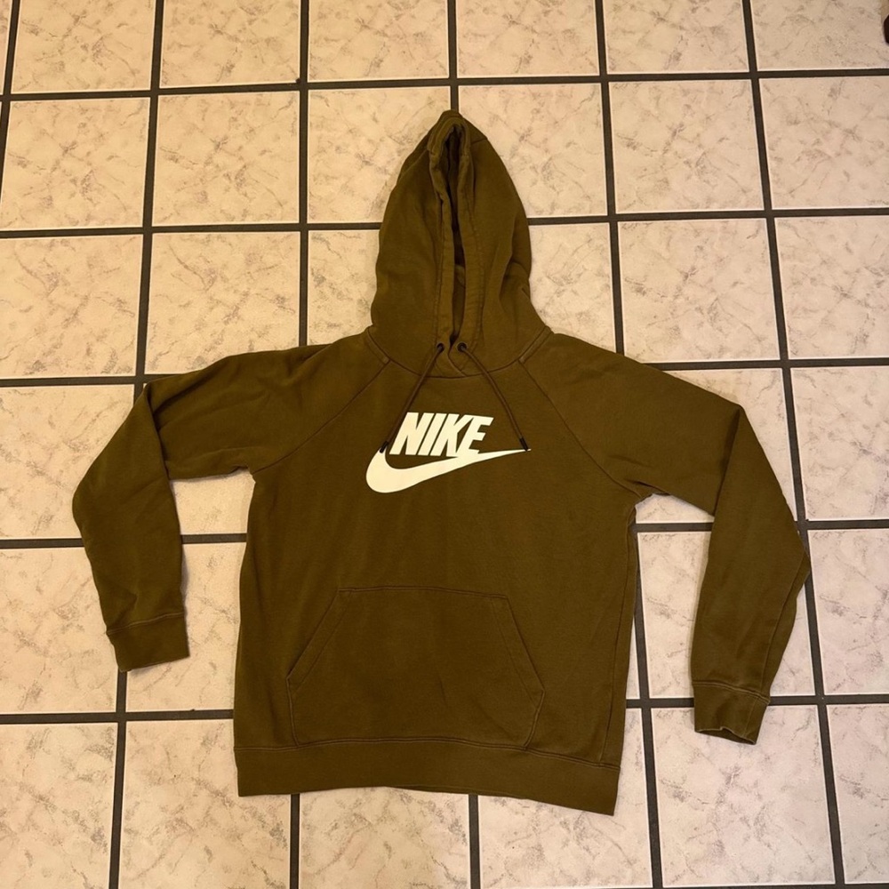 Olive Green Nike hoodie